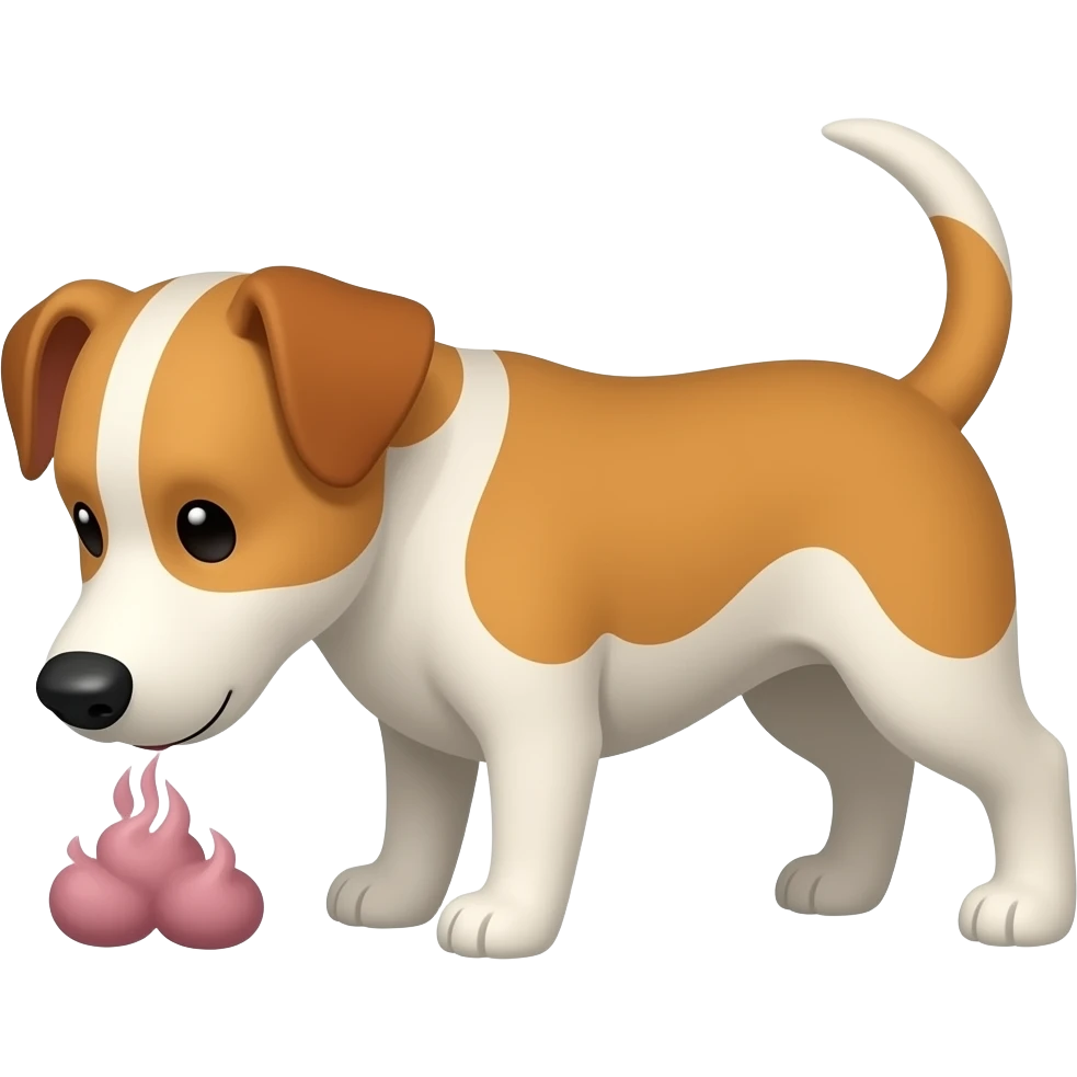 dog pee emoji