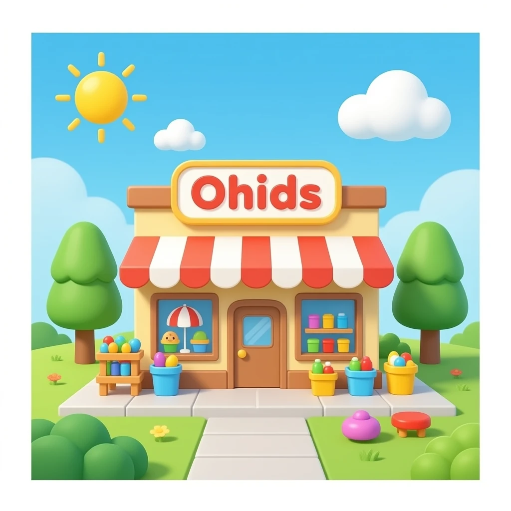 Магазин toys R US kids emoji