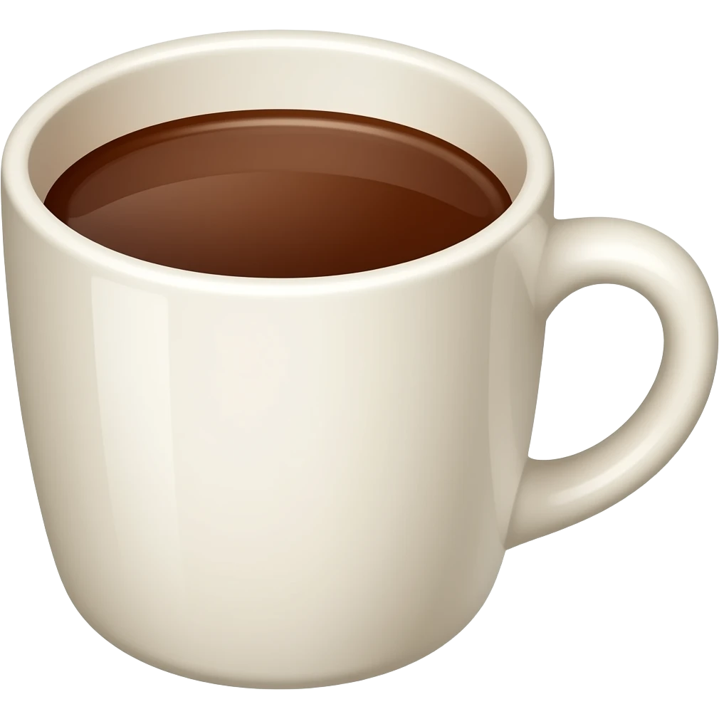 Gere um emoji de chocolate quente na caneca emoji