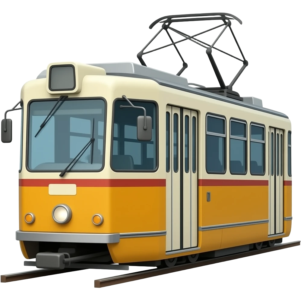 Tram emoji