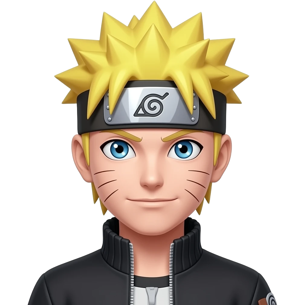 Boruto en emoji réaliste emoji