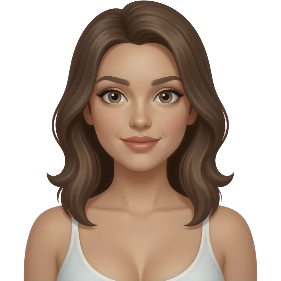 Pretty sexy girl w/ Big booty n boobs  looking emoji