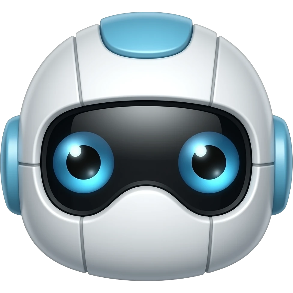 глаза робота eva из мультика emoji
