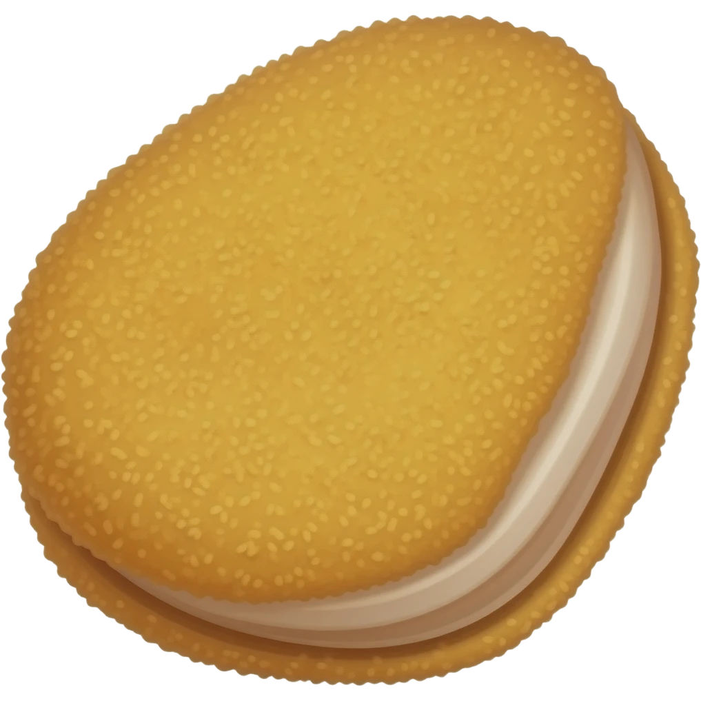 One piece chicken nugget emoji