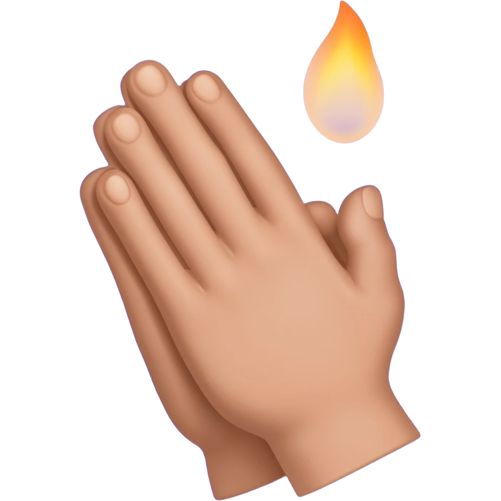 A fb picture that shows thanks with a Vertical position🙏 hands praying and seperatly a candle burning with vilet bluish color backgroundA fb picture that shows thanks with a hands praying and a candle burning with vilet bluish color background emoji