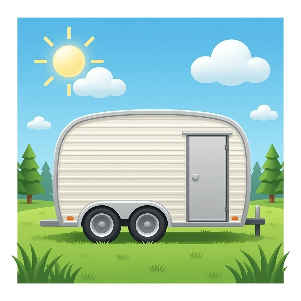 Enclosed Trailer emoji