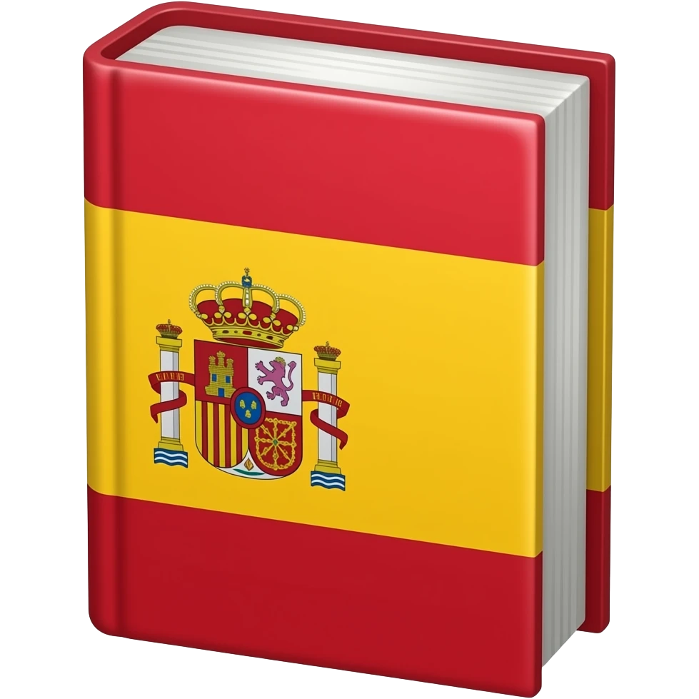 spanish book emoji