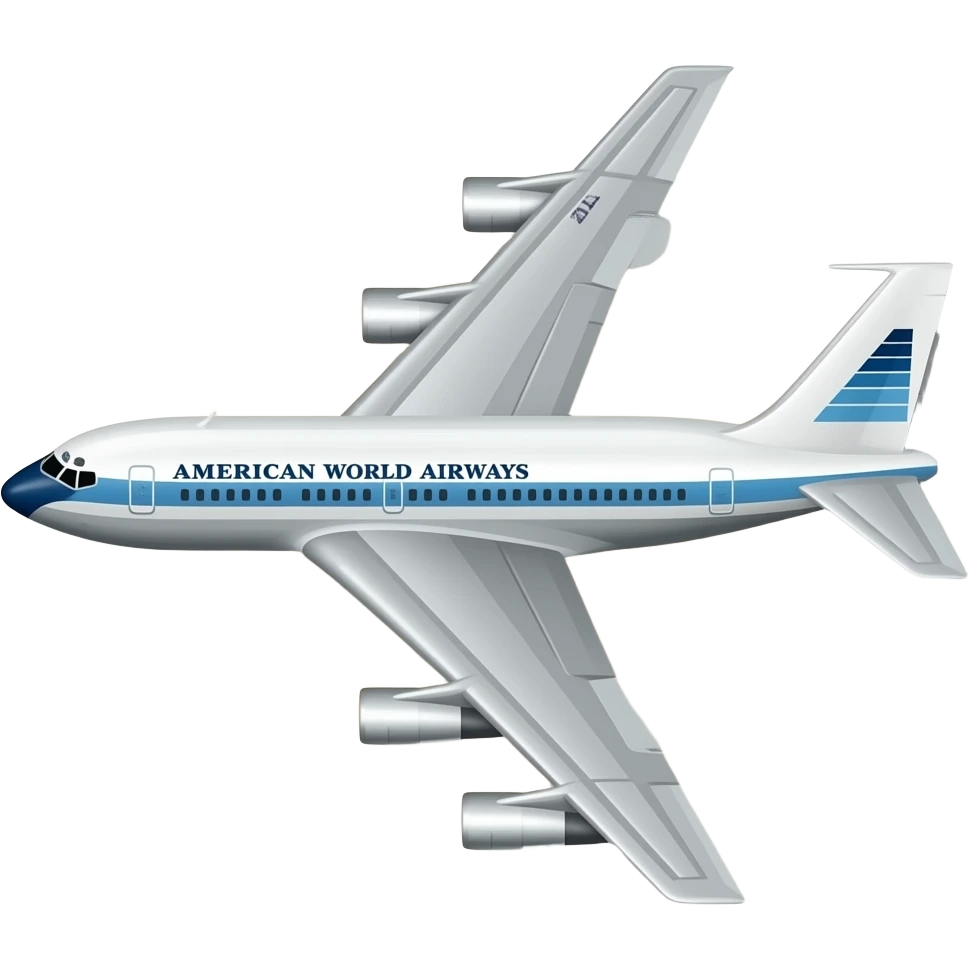 Pan American World Airways 707 emoji