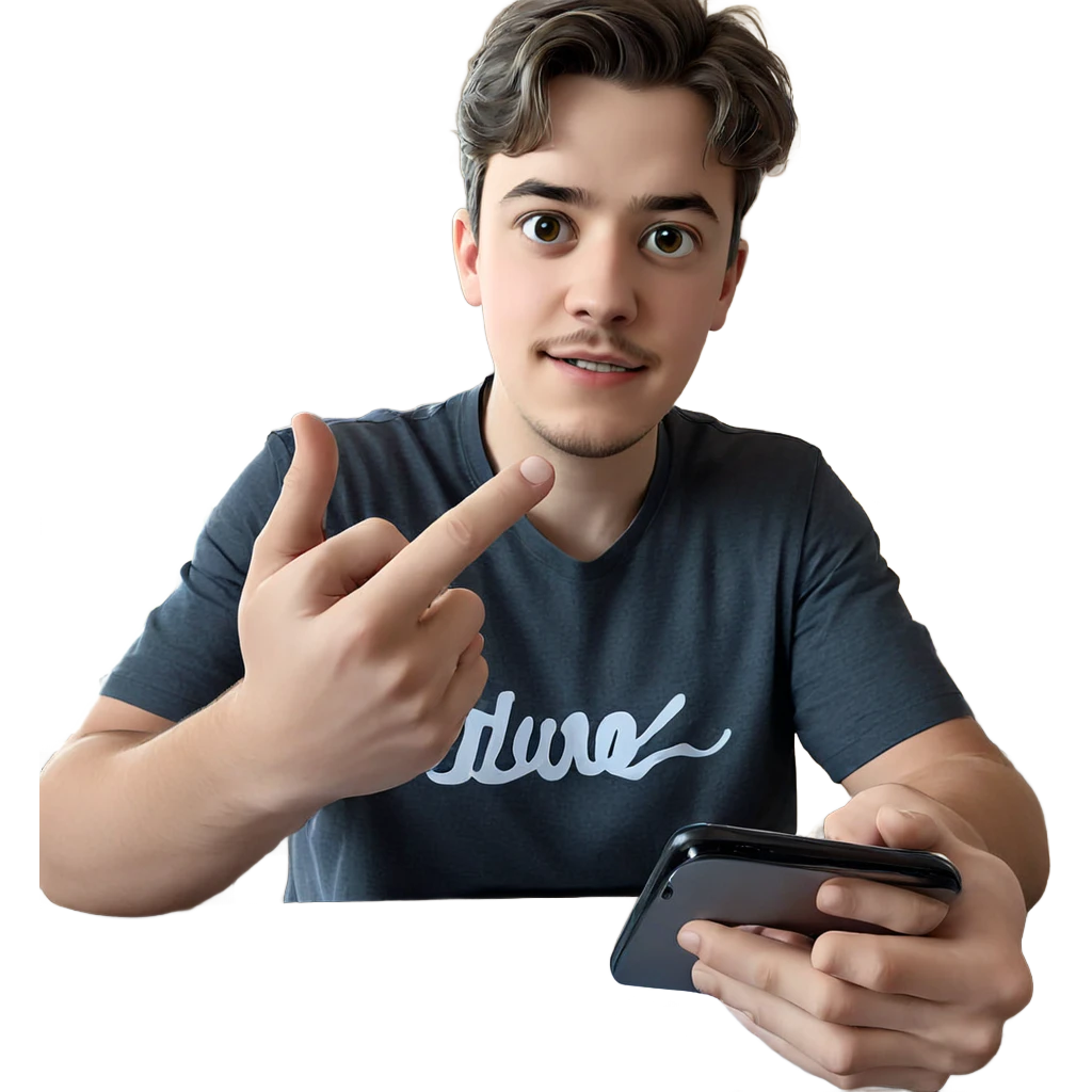 boys indoors with glasses emoji