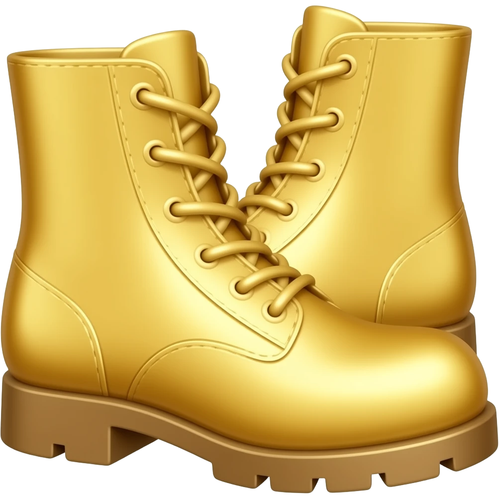 a golden boot emoji