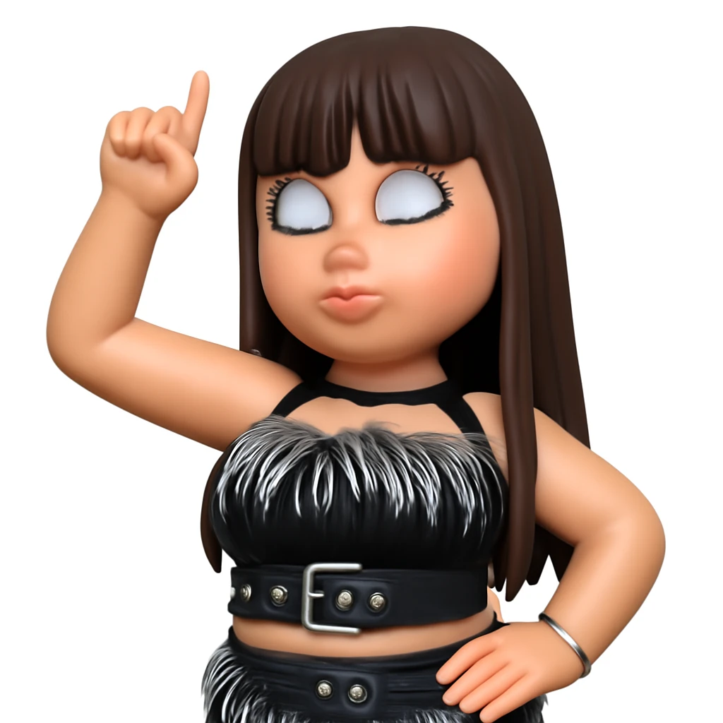 Convert the uploaded image into a 3D Apple-style emoji — preserve the key shapes, colors, and overall composition of the original image. Simplify the forms into clean, rounded cartoon-style elements while keeping the subject recognizable. Apply glossy textures, soft lighting, smooth shading, and render everything in Apple emoji style on a clean white background emoji