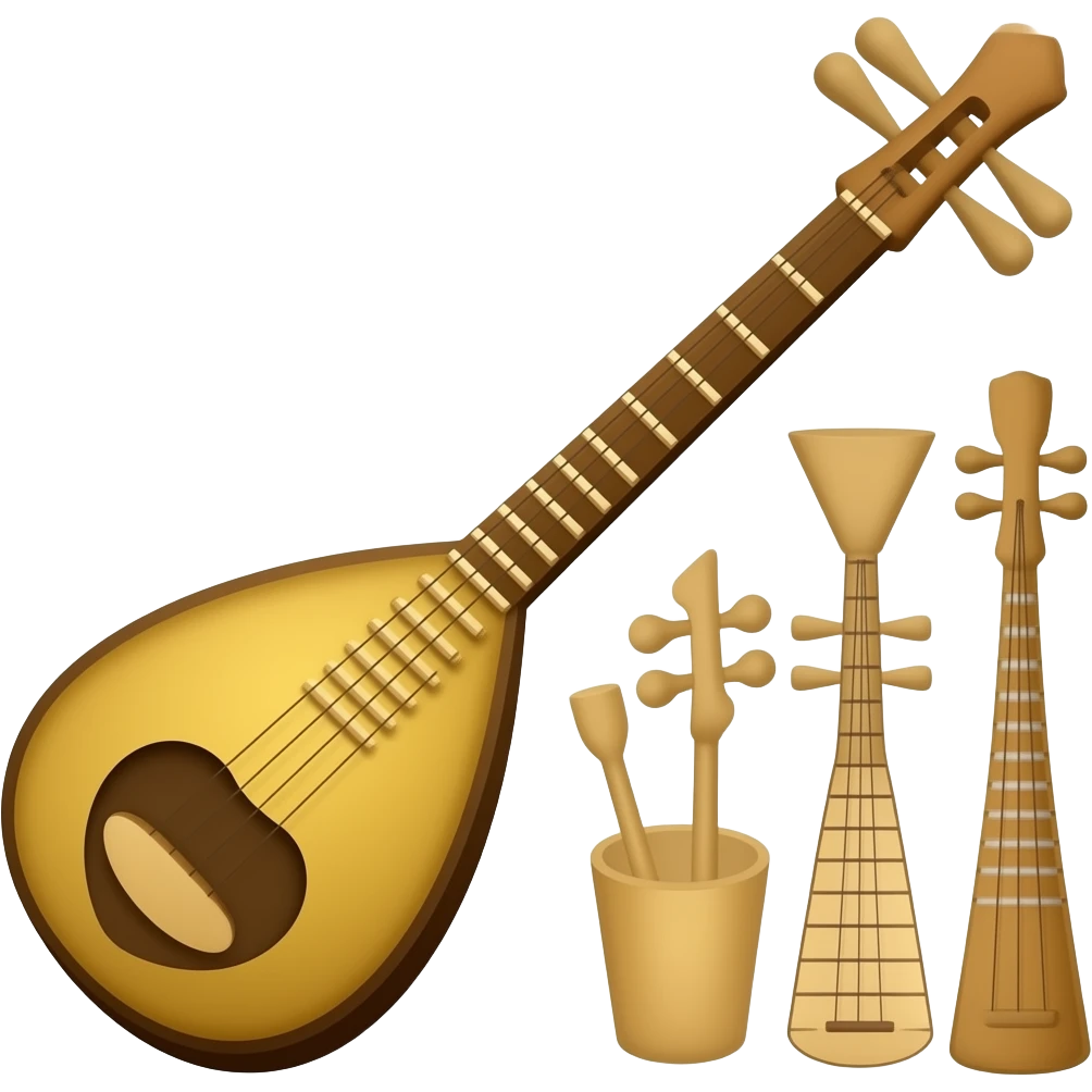 tibetan music instruments emoji