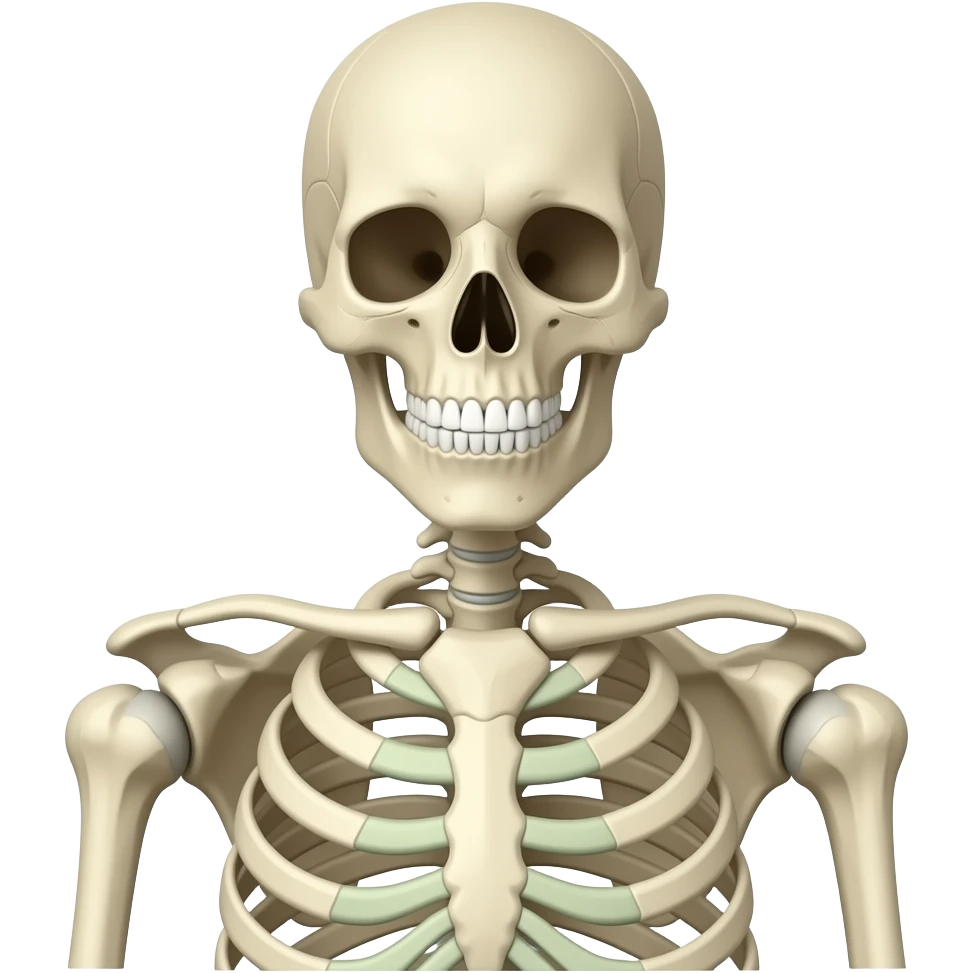 скелет человека emoji