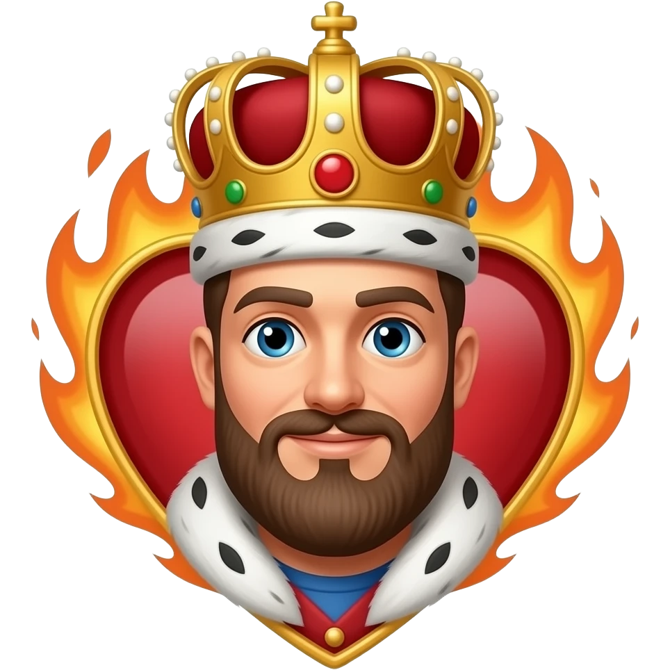 ❤️‍🔥🫅 emoji