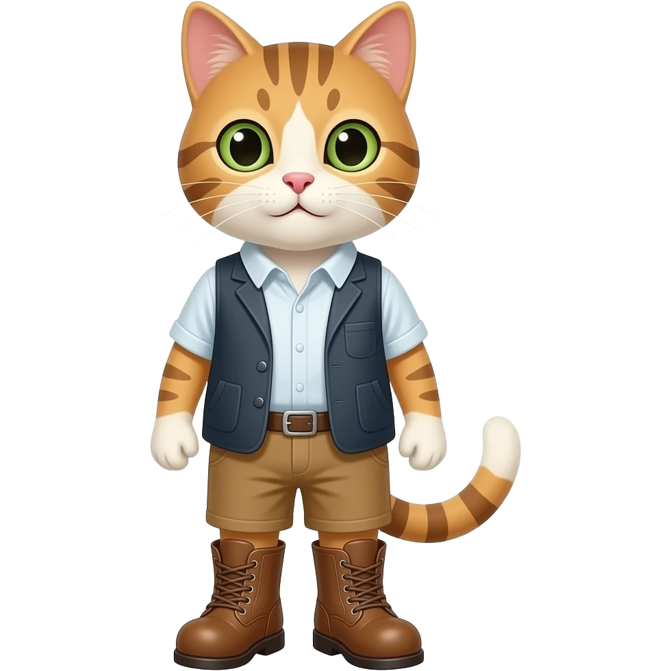 Gatto con gli stivali emoji