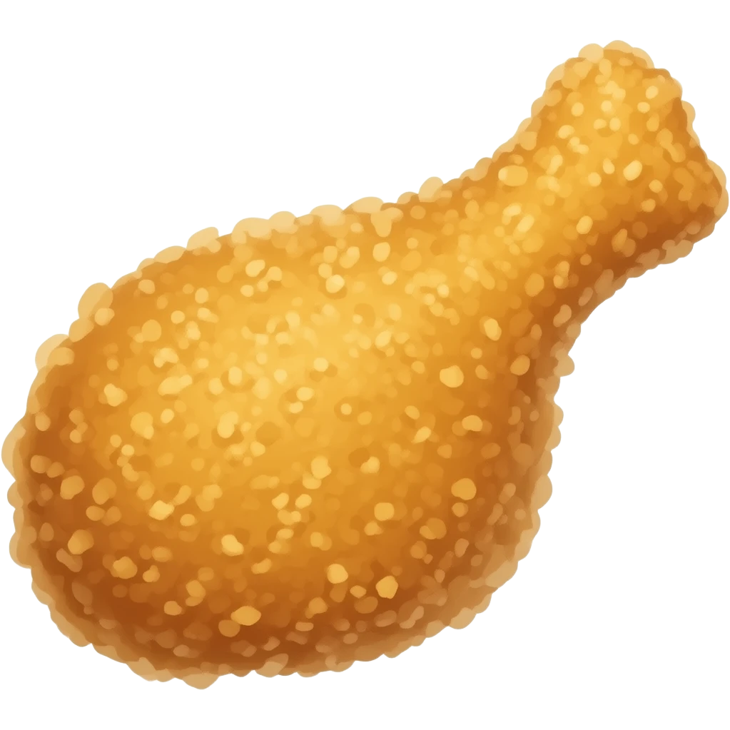 one chicken wing nuggets snack emoji
