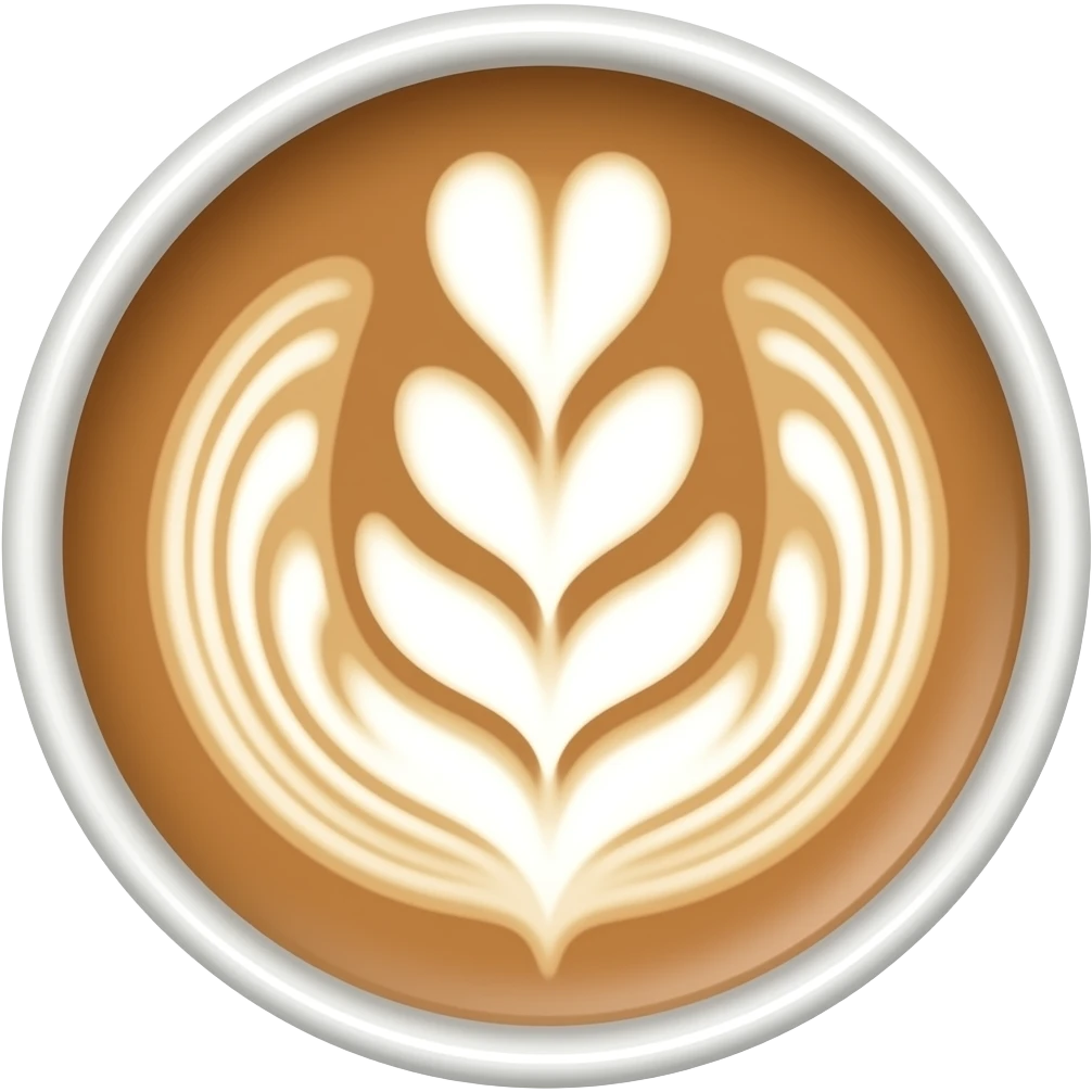 Match latte new design not copied emoji