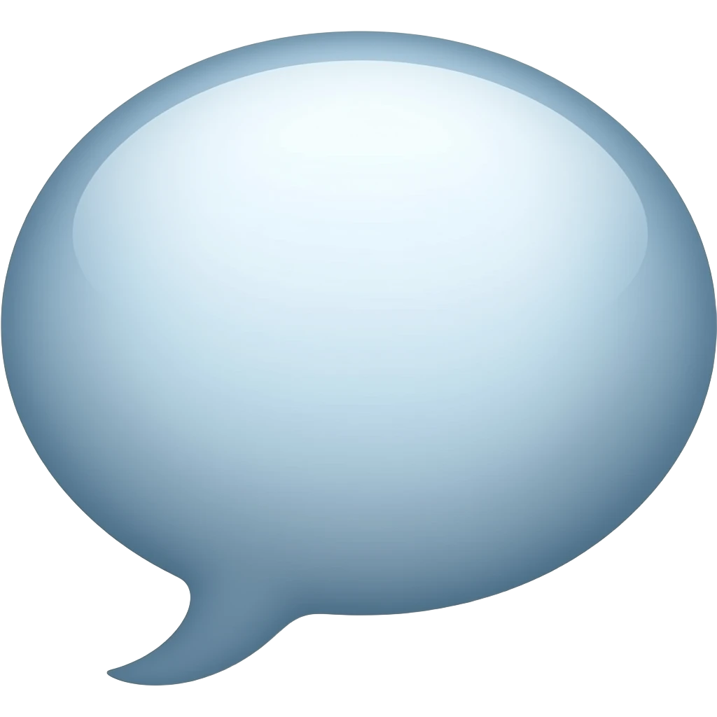 globo de comentario emoji