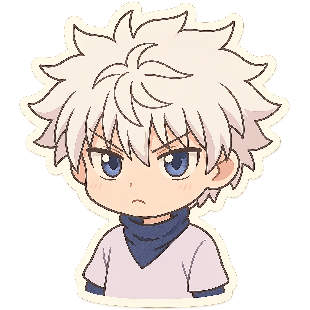 Killua Hunter x Hunter emoji