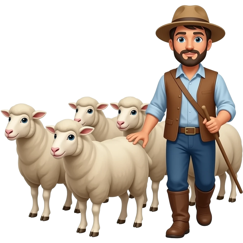The Lord is my shepherd emoji