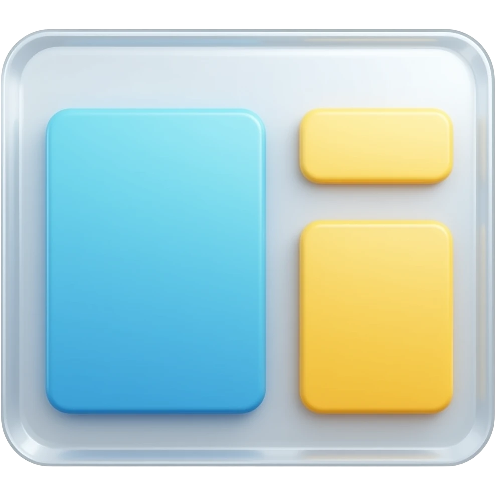 blue yellow Digital screens ads, transparent background inspired by pastel colour pallete emoji