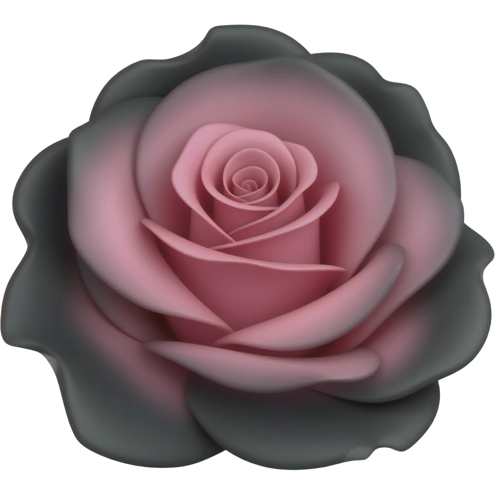 Generator emoji of. Black pink rose emoji