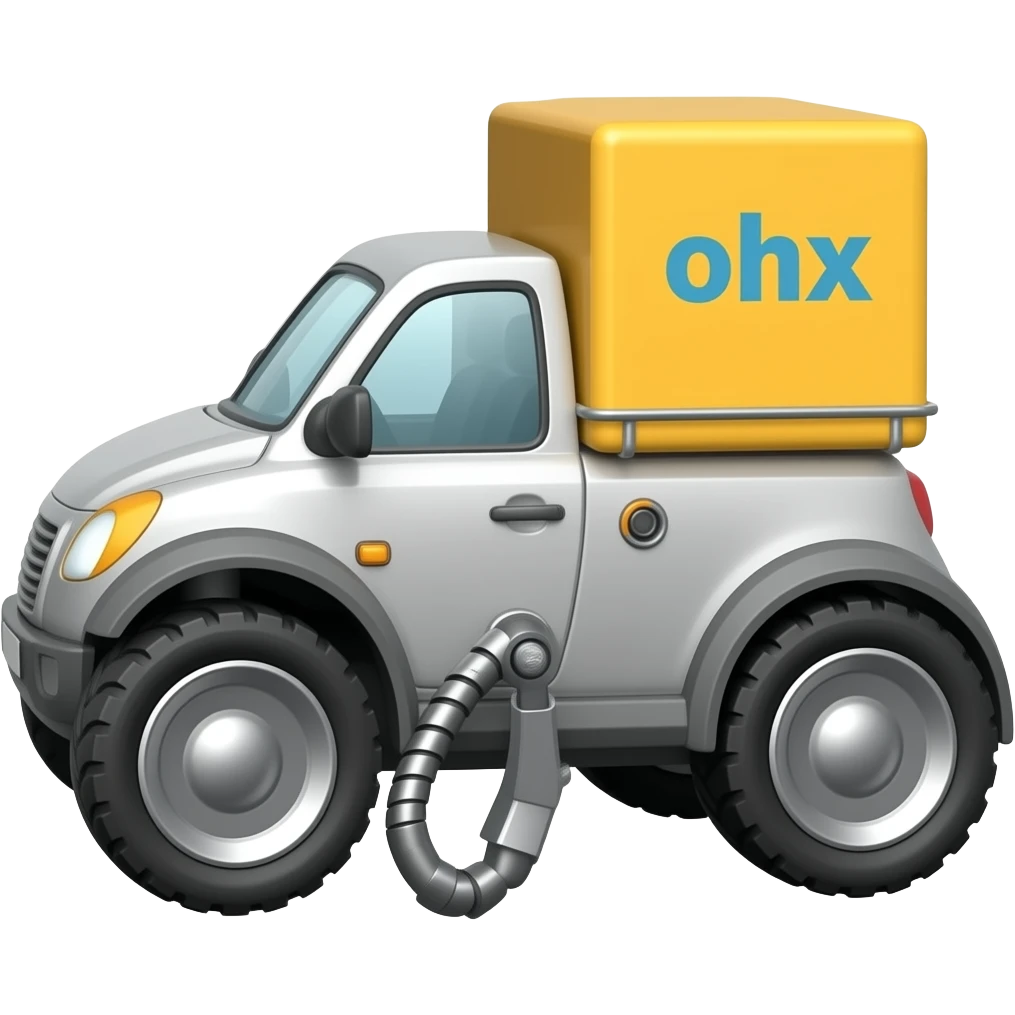 Entrega de robôs off-road emoji