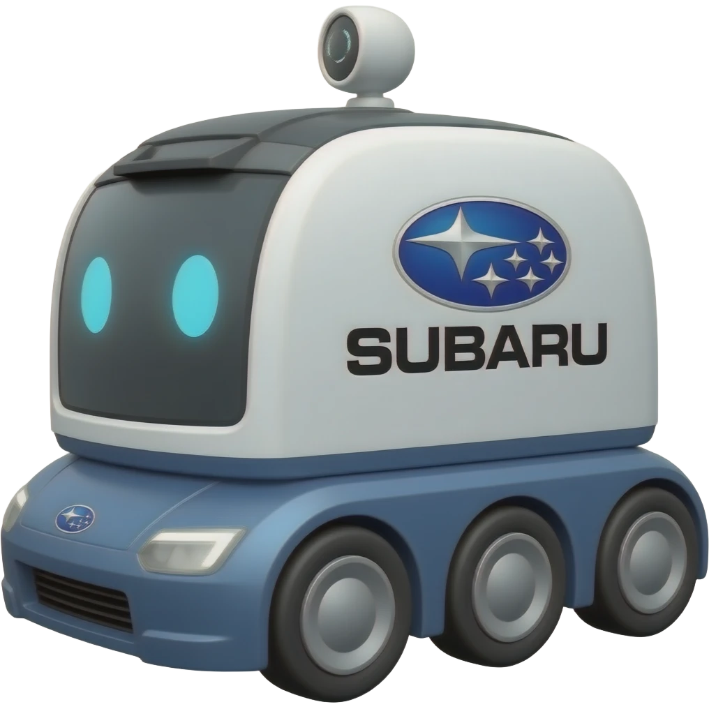 subaru delivery robot emoji