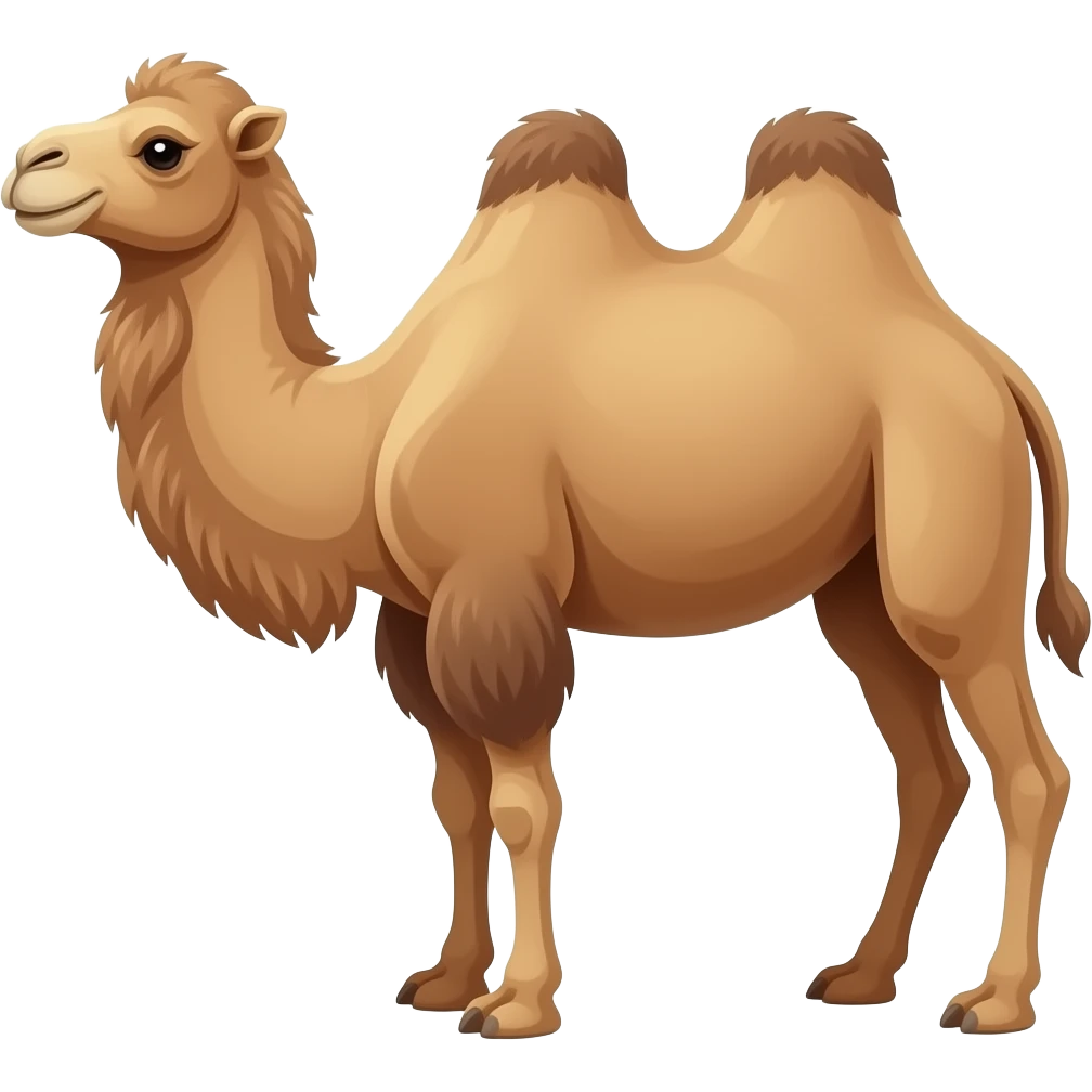 Bactrain camel emoji