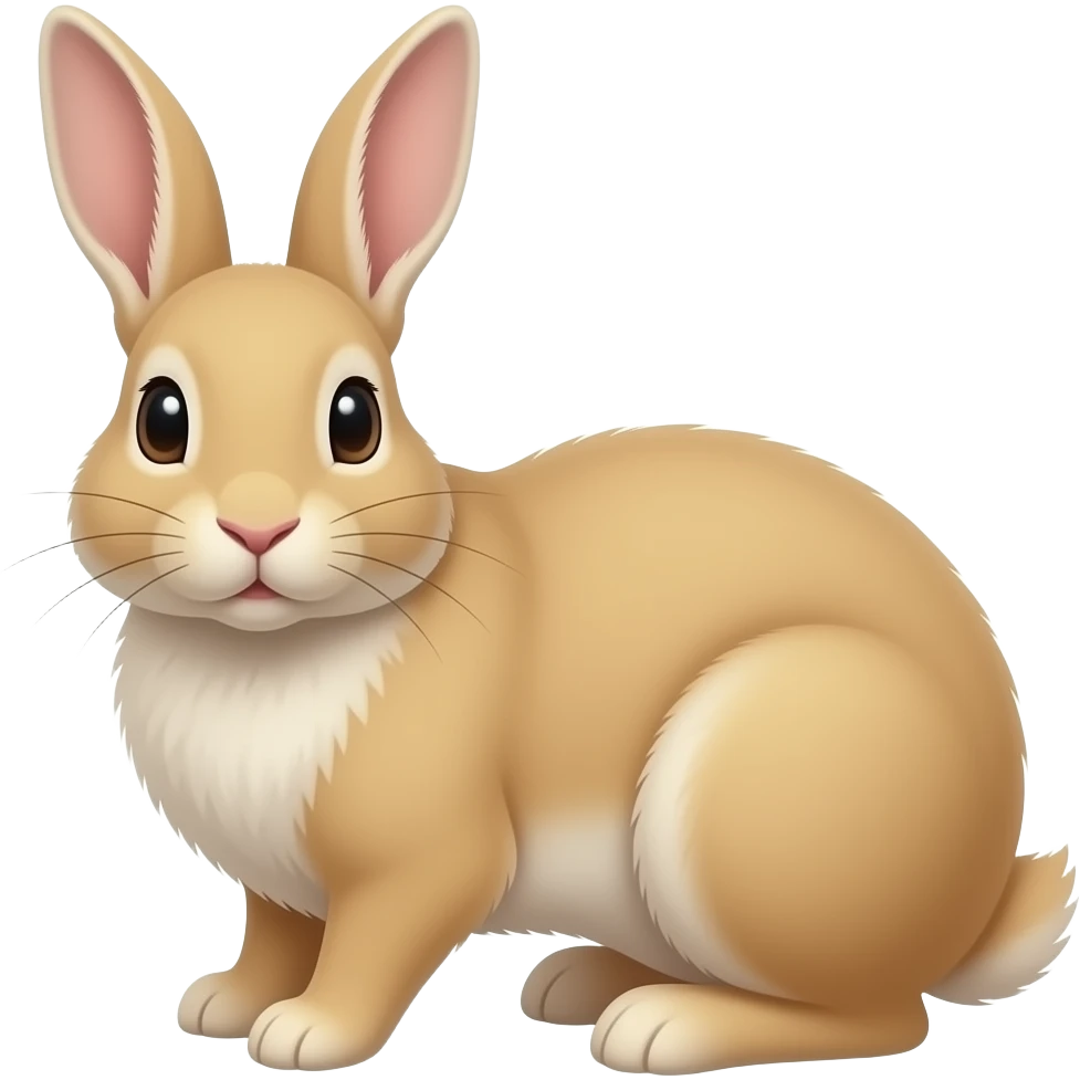 Un lapin emoji