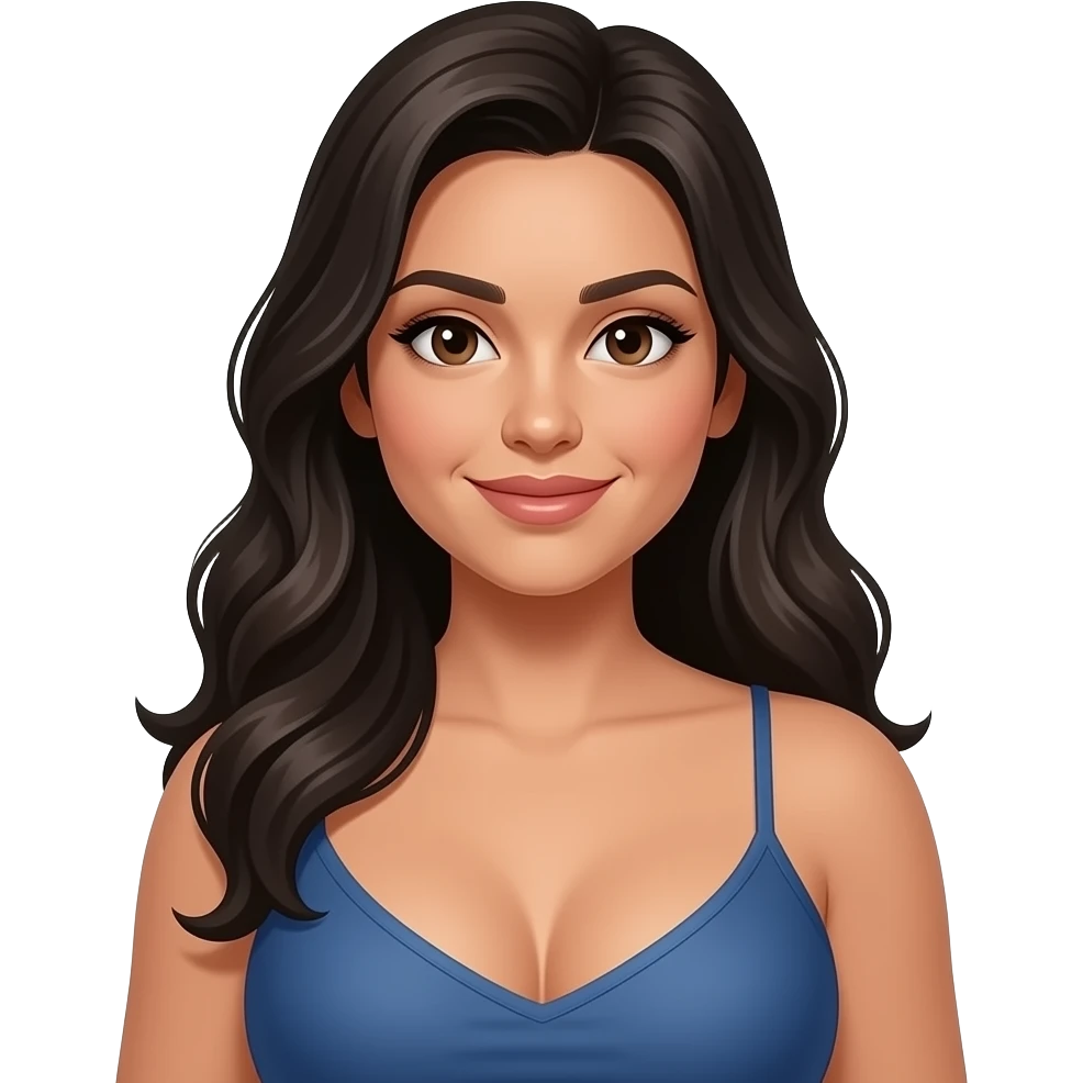 big boobs latina emoji