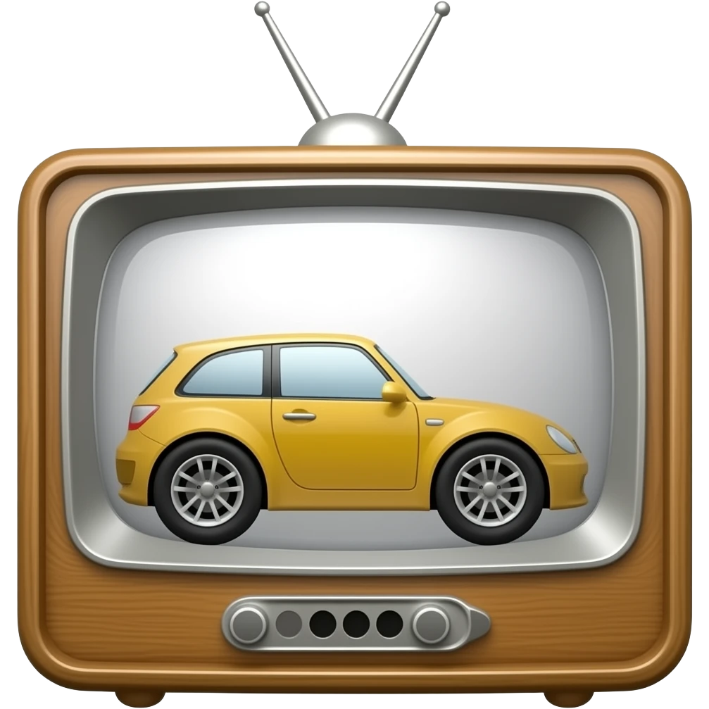 tv car emoji