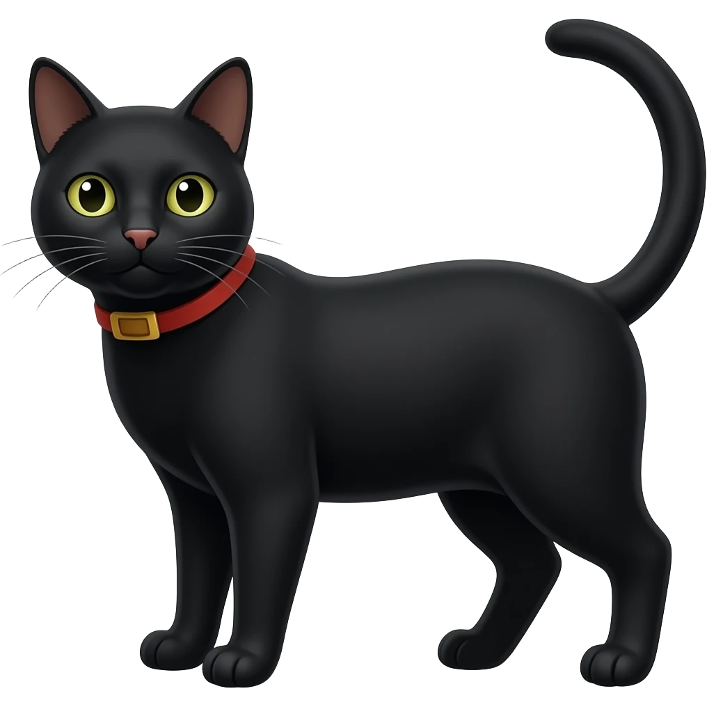 black cat emoji