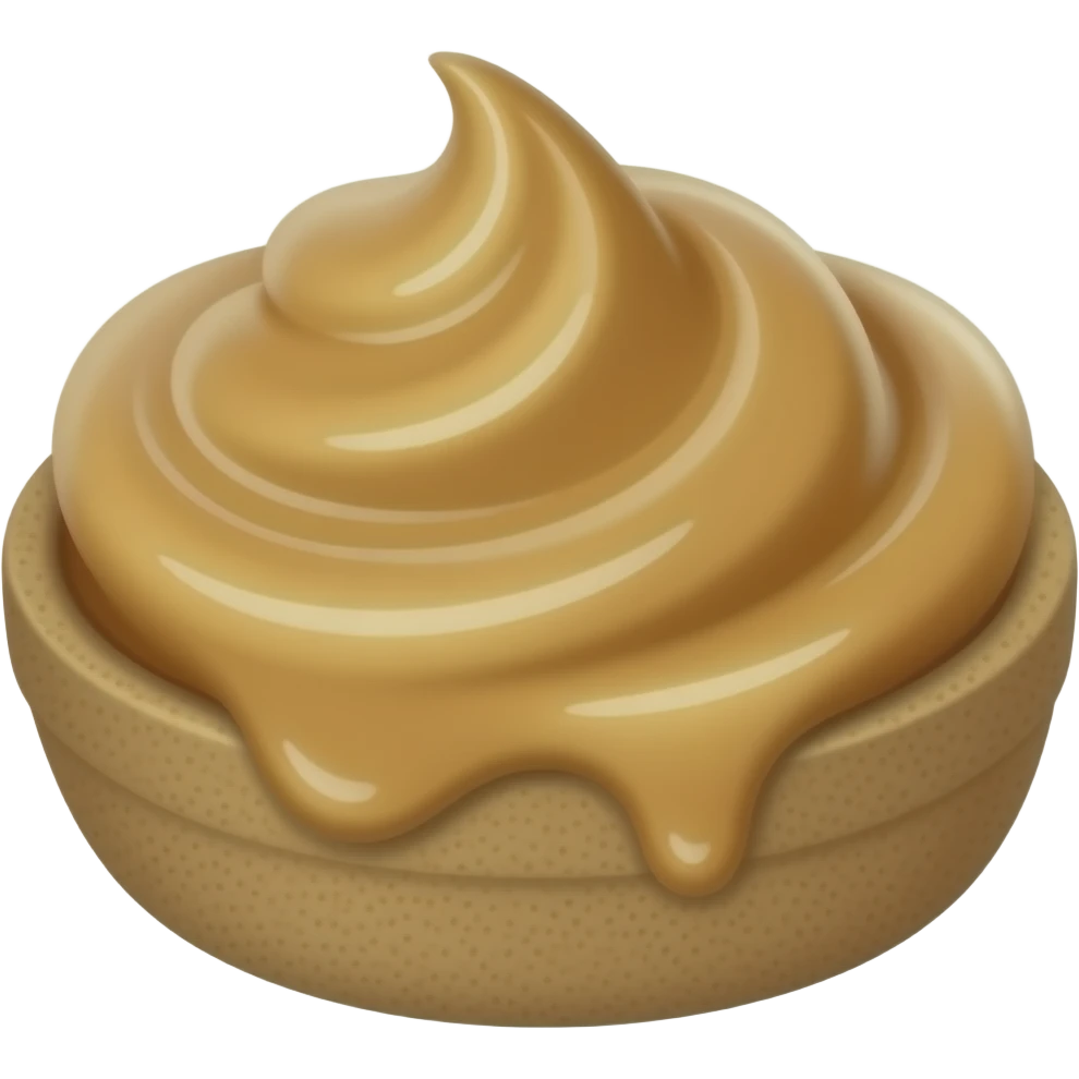 date and peanut butter emoji