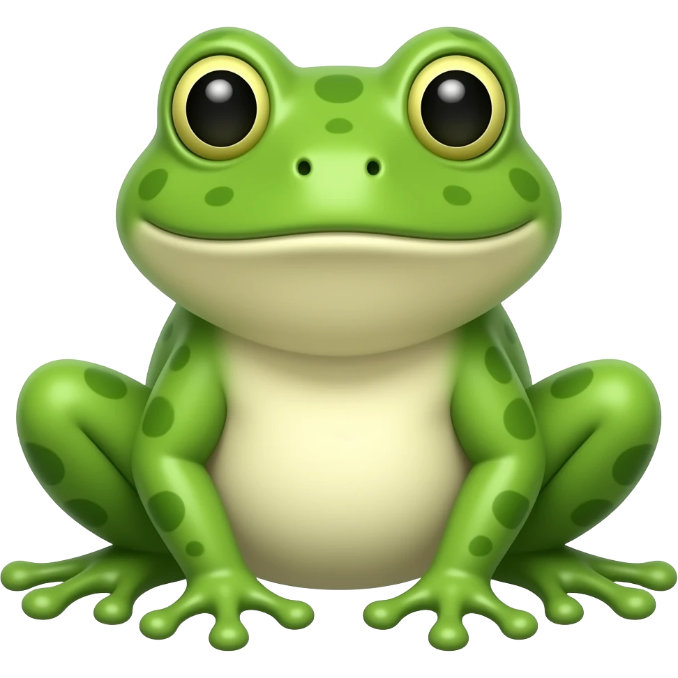 Frog emoji