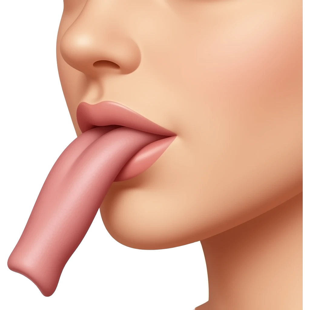 Une meuf qui suce une bite bien visible emoji