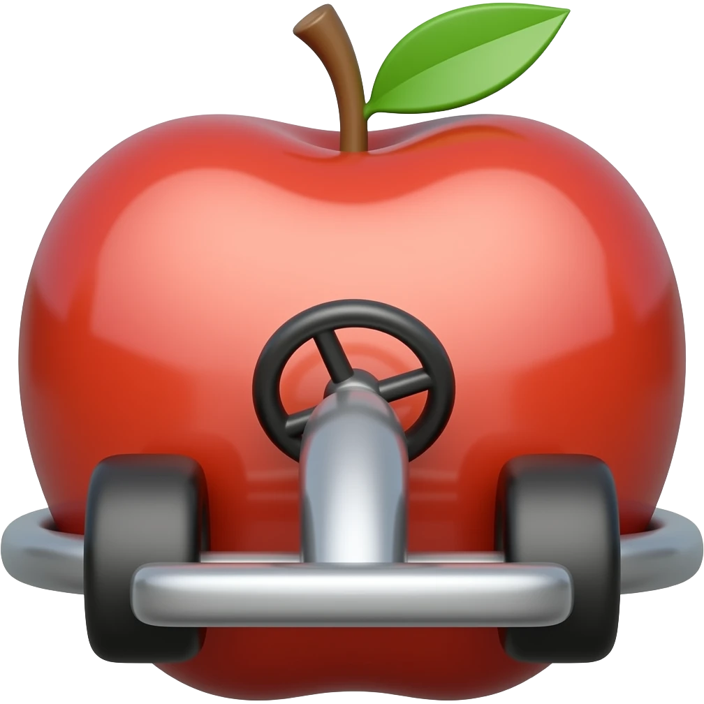 Generar go kart emoji de apple emoji