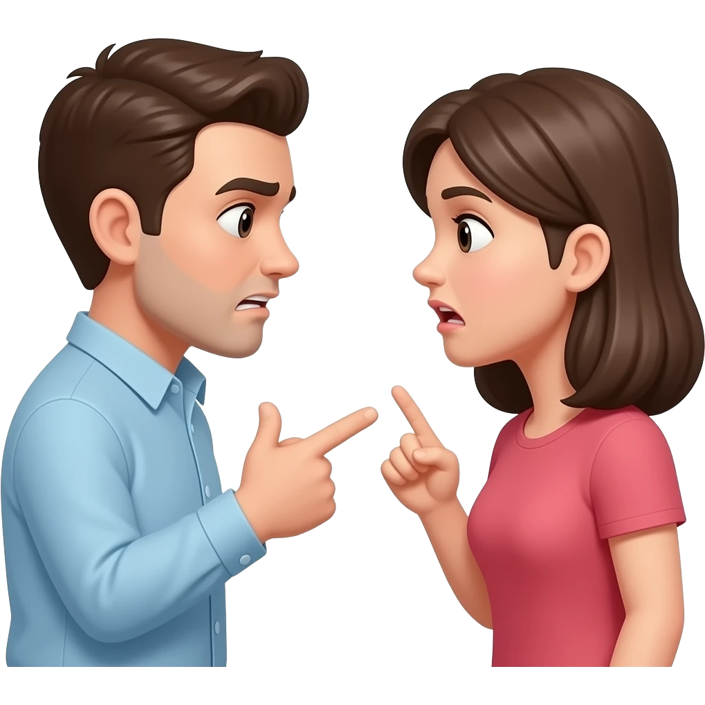 Dispute entre 2 persone emoji