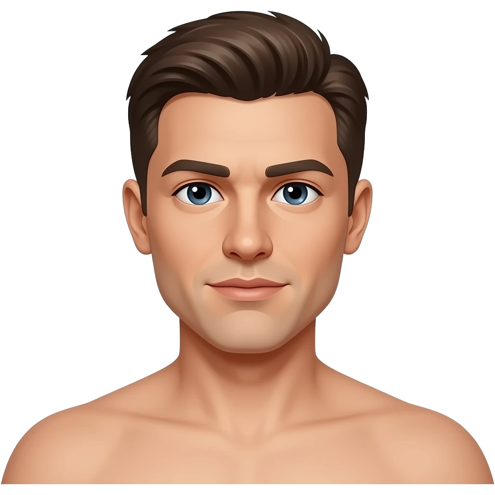 Naked man emoji