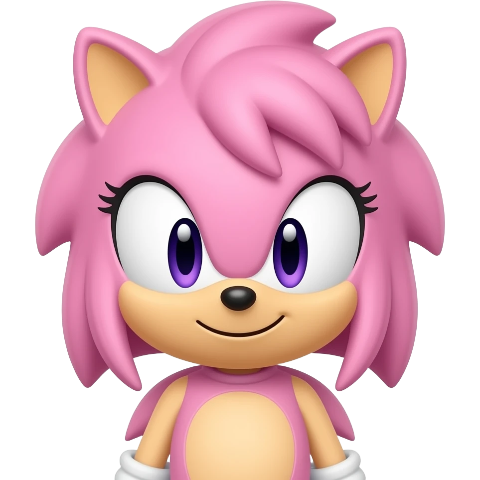 amy rose  the hedgehog emoji