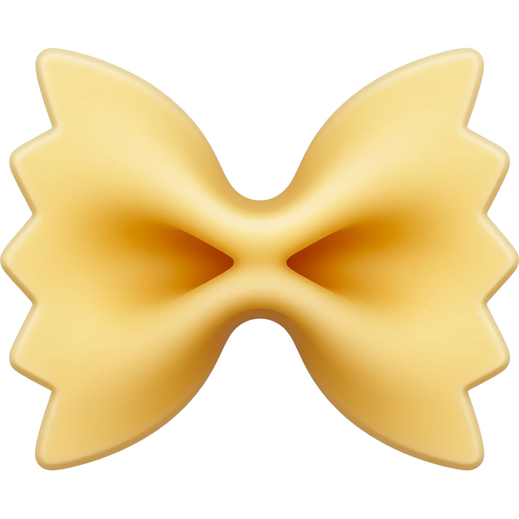 pasta shape emoji
