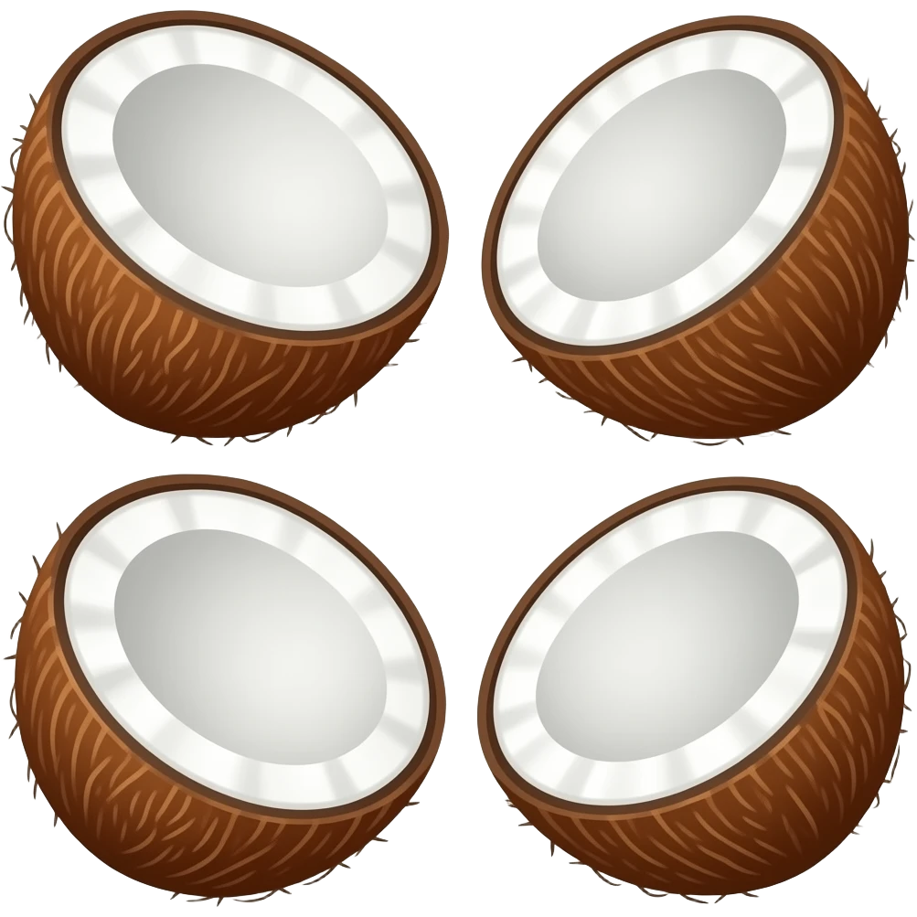 five coconuts emoji