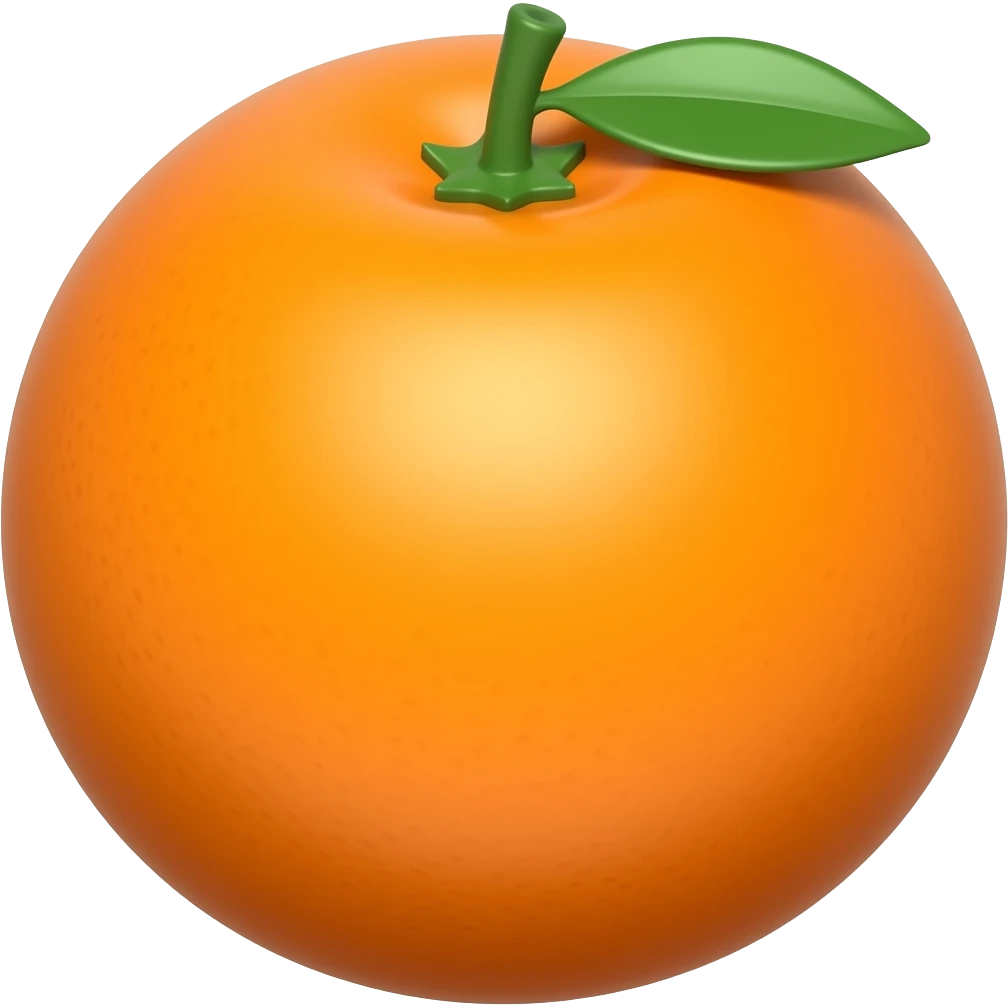 Orange emoji