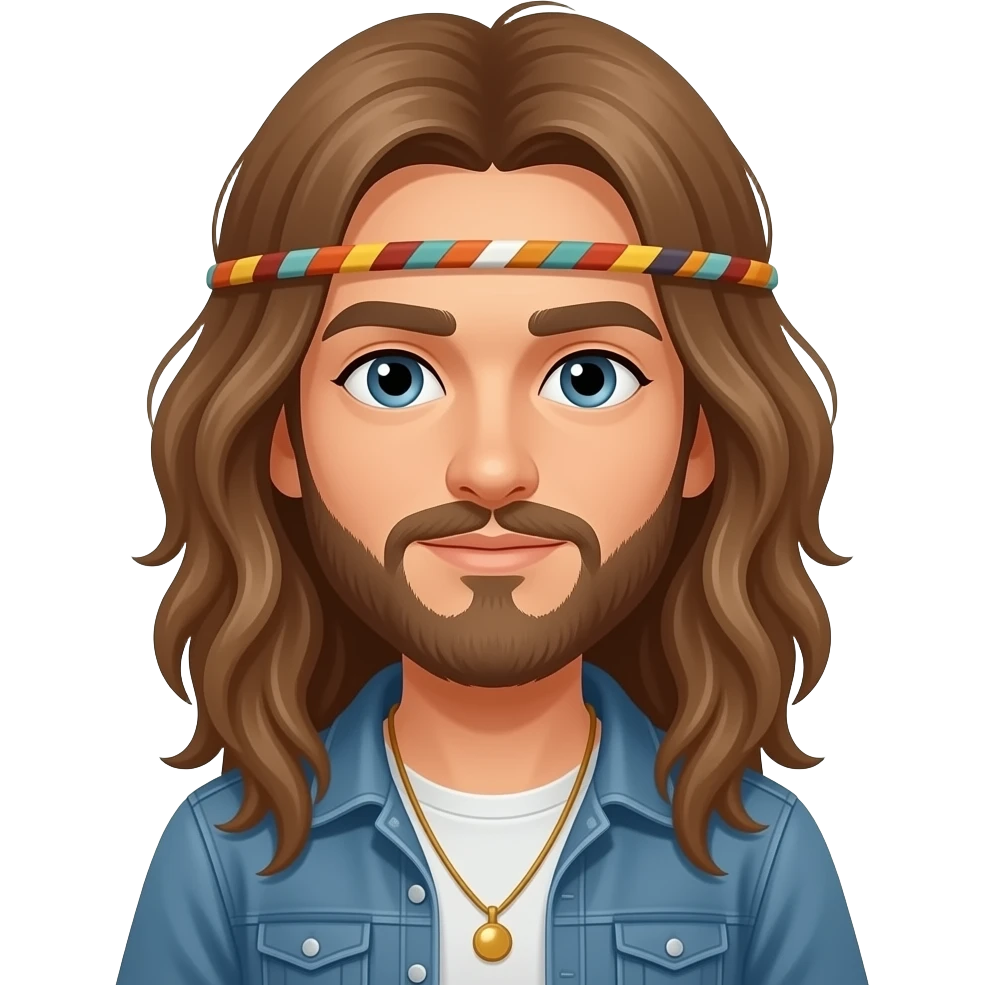 hippie emoji