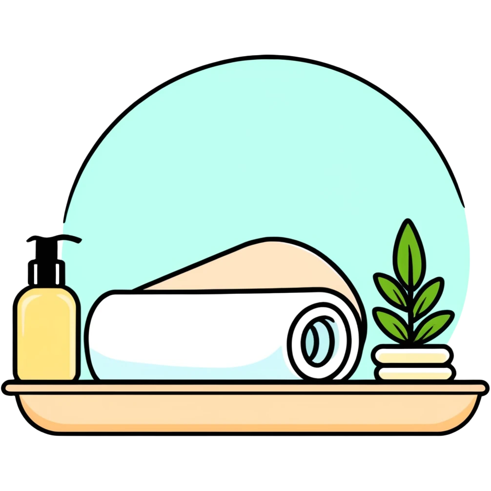 spa day with the girls￼ emoji