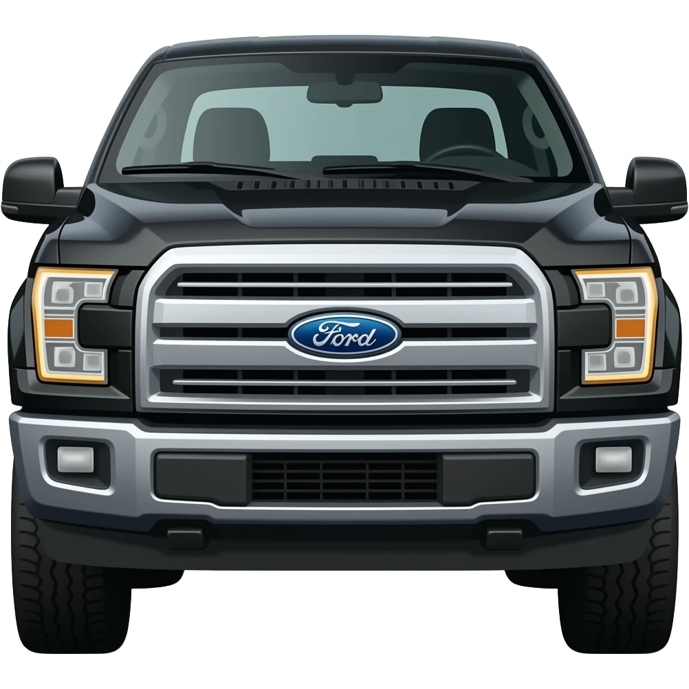 ford f150 2 dood short bed black 2025 emoji
