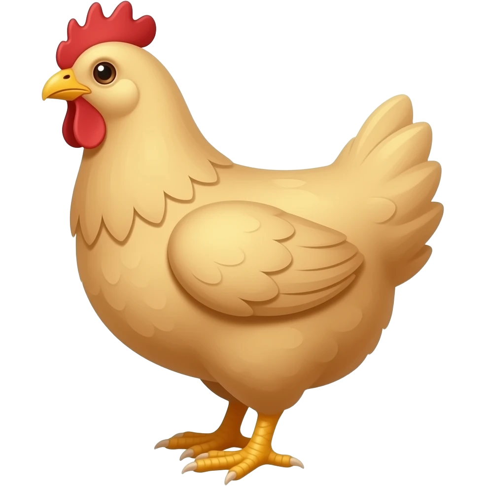 chicken emoji