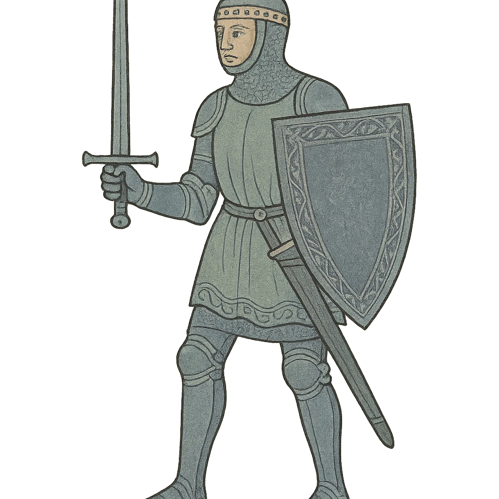 knight in a armor emoji