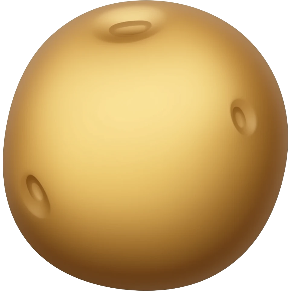 realistic potato icon emoji