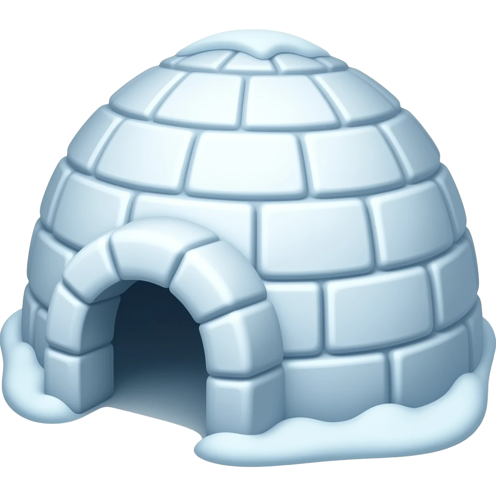 Igloo emoji emoji